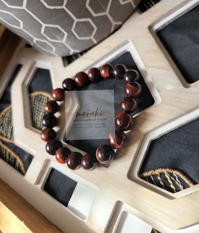 Red Tiger Eye Bracelet