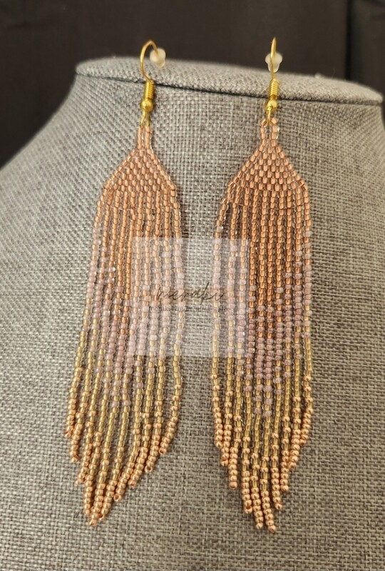 Fairy Gold Ombre Earrings