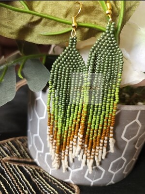 Seed Bead Earrings