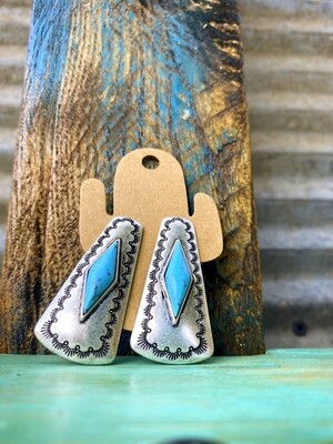 Ziggy Turquoise Earrings