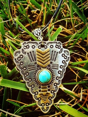 Boho Arrow Statement Pendant