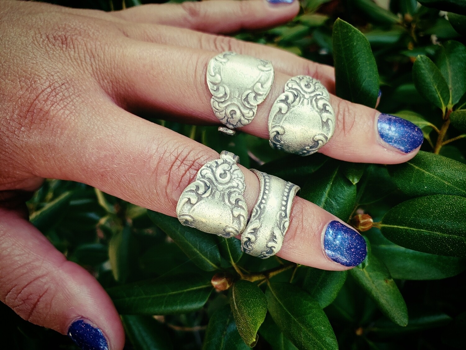 Vintage Silver Spoon Ring