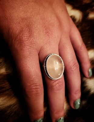 Rose Quartz Ring