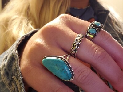 Sterling Rope Ring