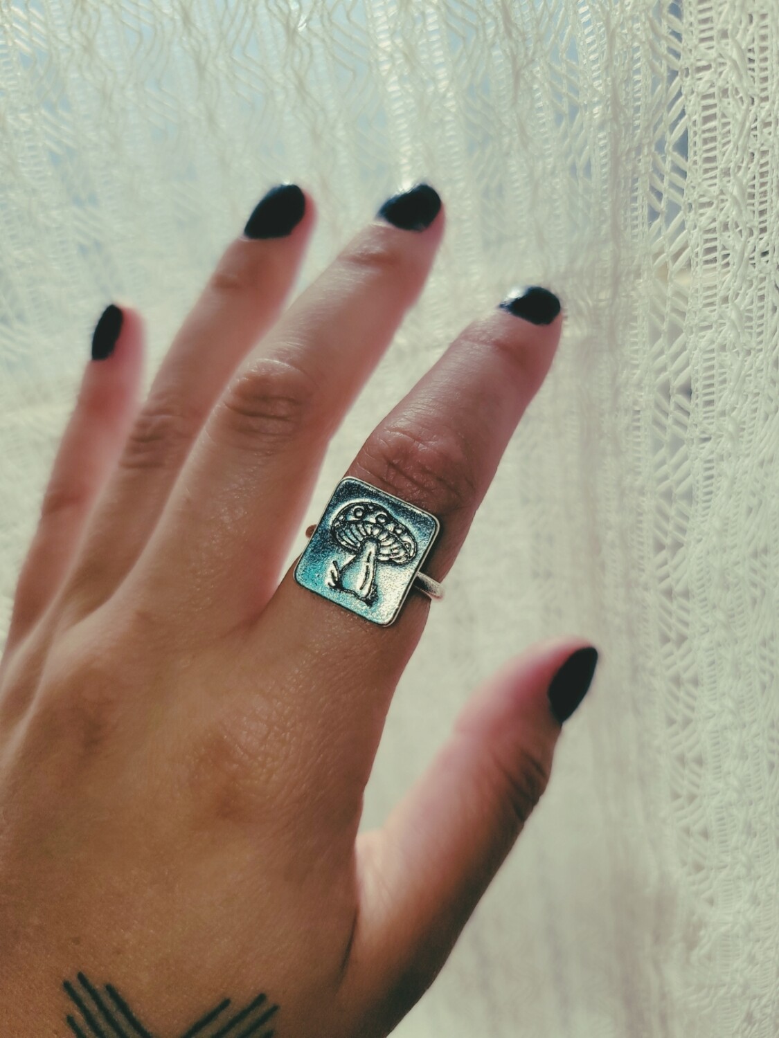 Mushroom Stamp Ring