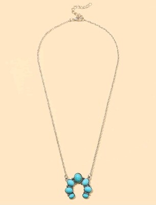 Mini Squash Blossom Necklace