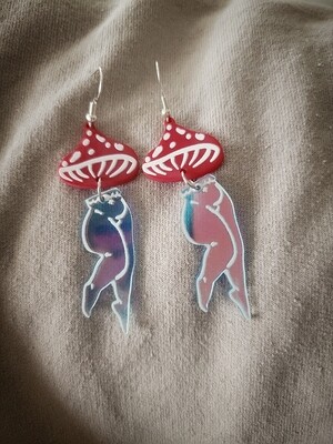 Mushroom Lady Earrings