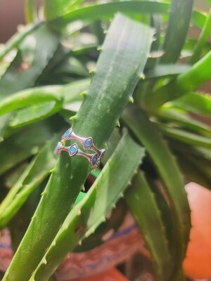 Turquoise Eye Ring