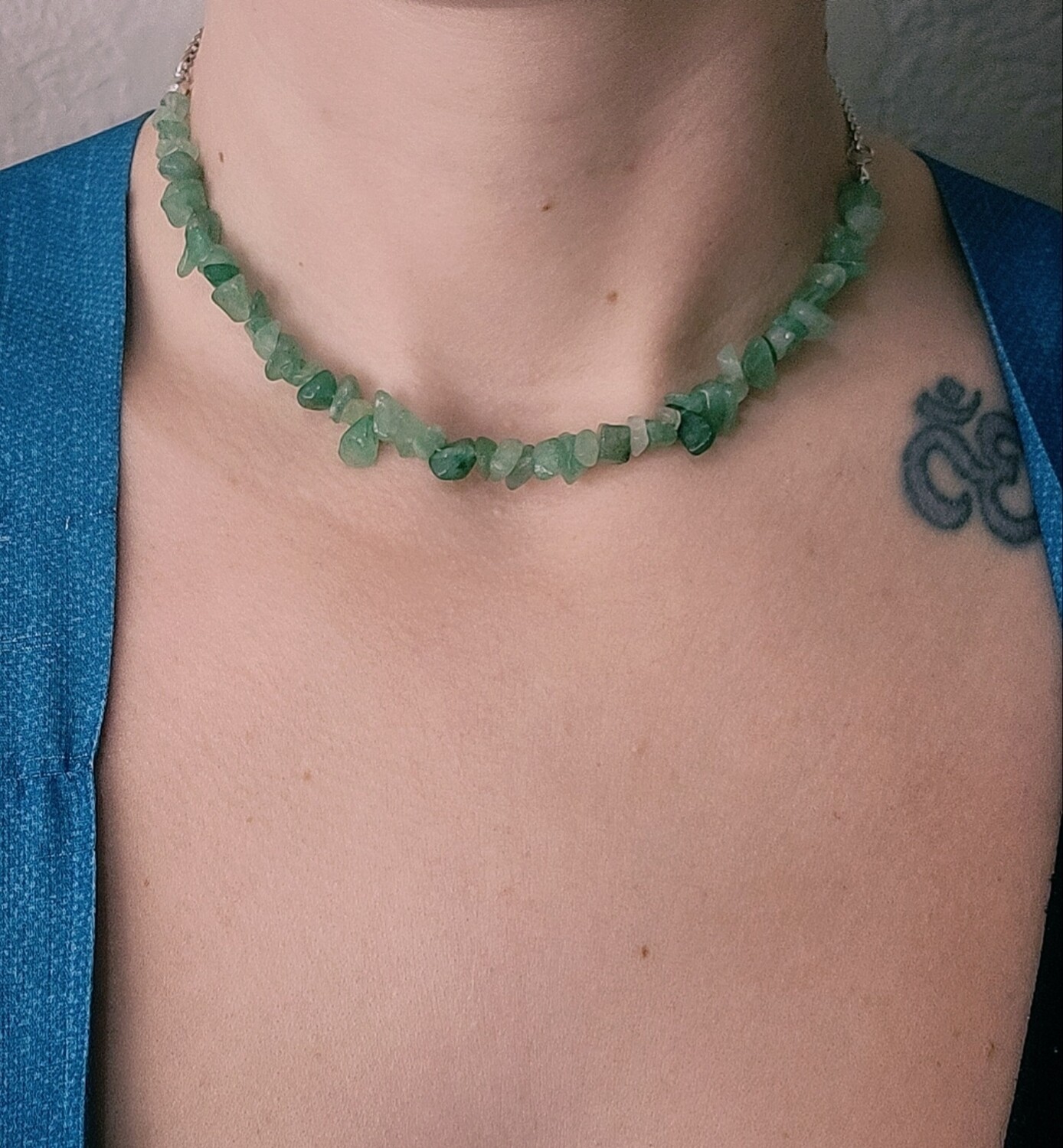 Jade Crystal Choker