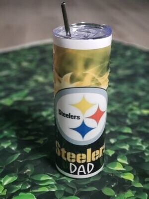 Steelers Inspired Tumbler