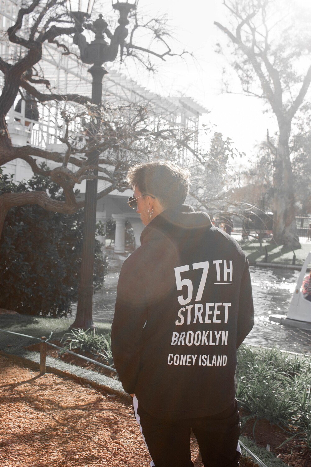Hoodie Oversize NY Negro