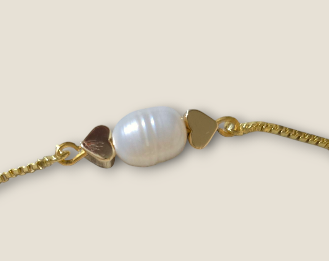 Armband "Two hearts"