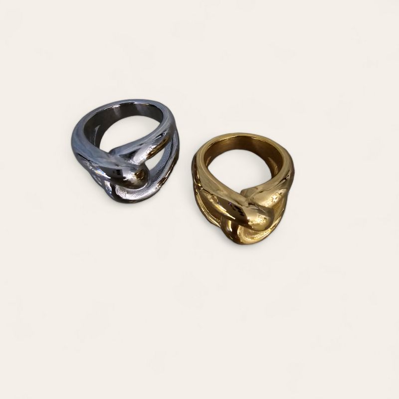 Edelstahl Ring Cross Edelstahl Ring Cross
