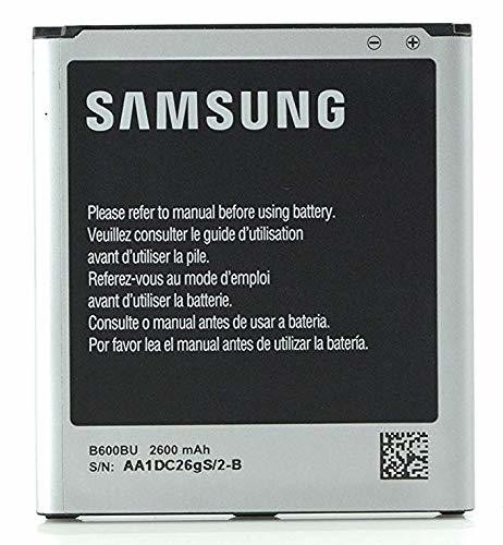Samsung Original Genuine OEM Spare 2600 mAh Replacement Battery for Samsung Galaxy S4 - Non-Retail Packaging - Silver (Discontinued by Manufacturer)
