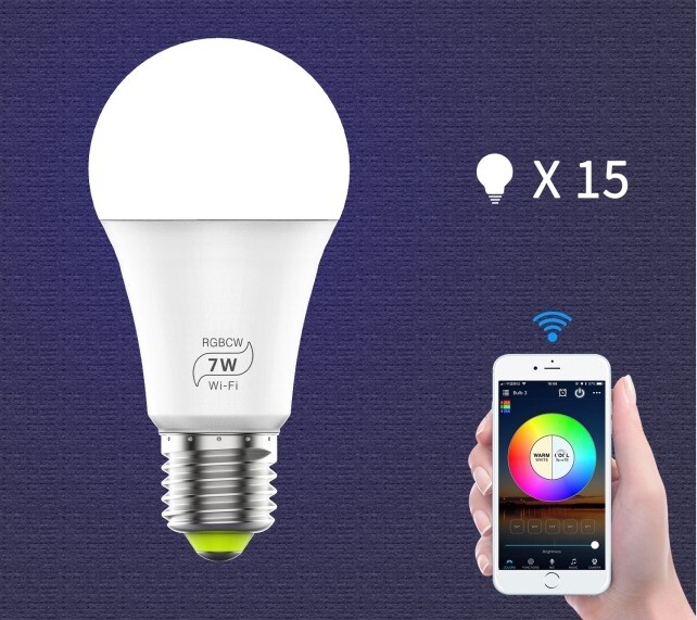 Ampoule Intelligente WIFI Wireless - Smart Wifi Bulb