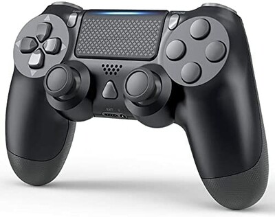 LIVRAISON AUJOURD&#39;HUI MEME EN HAITI -  Manette de jeu sans fil YCCTEAM compatible avec la console PS-4 Slim Pro PS4 Controller (Jet Black)