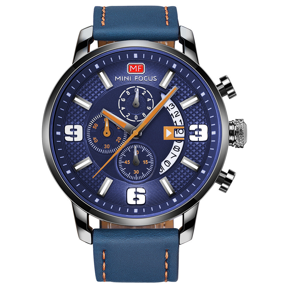 Sports Watch For Men Luxury Casual Chronograph Watches Quartz Men's Watch
