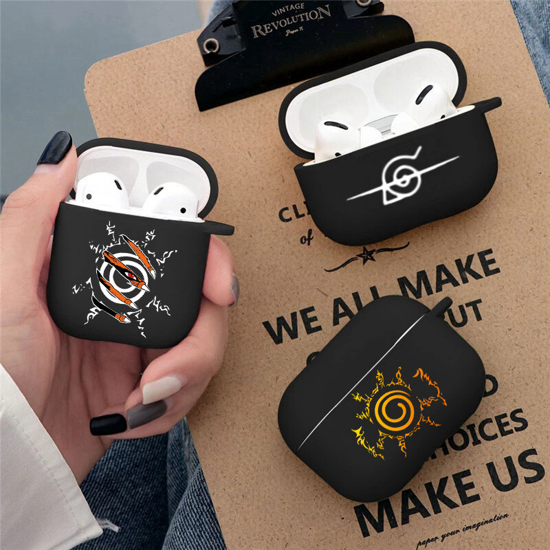 Anime Applicable AirPods Pro Protective Cover Earphone Shell Naruto Apple 2nd Generation Silicone Wireless Bluetooth Soft Shell