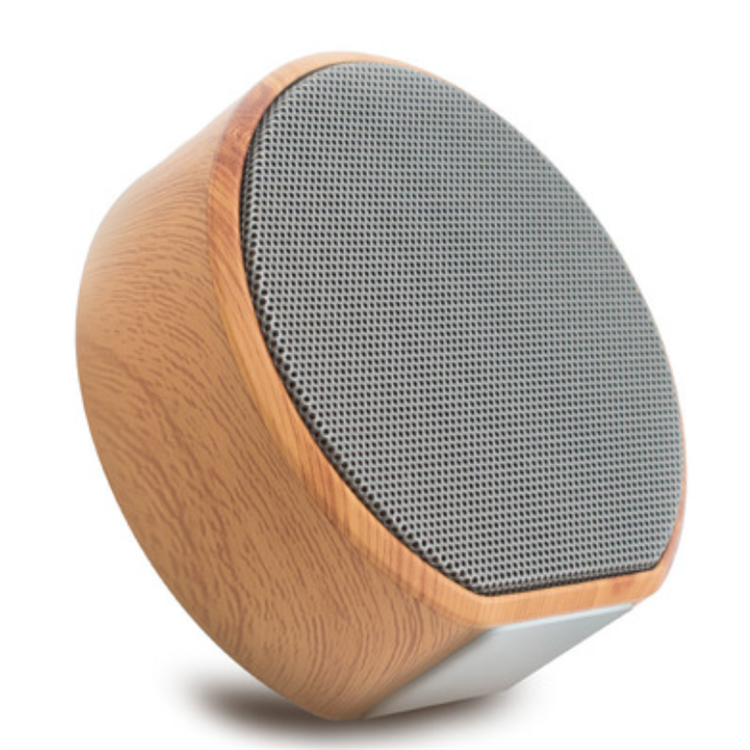 Woood Gain Version Speaker Retro Wood Bt Round Mini Speaker Box
