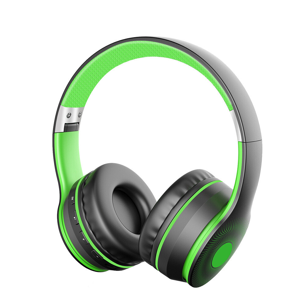 Mini Noise Cancelling Headphones Wired Bluetooth Headband Wireless Headset