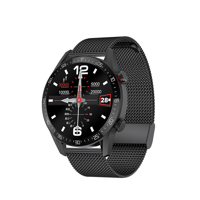 Full Touch Screen Sports Fitness Watch Waterproof Bluetooth Smartwatch