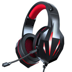 Headphones with Stereo Bass Microphone and Volume Control Gaming Headset