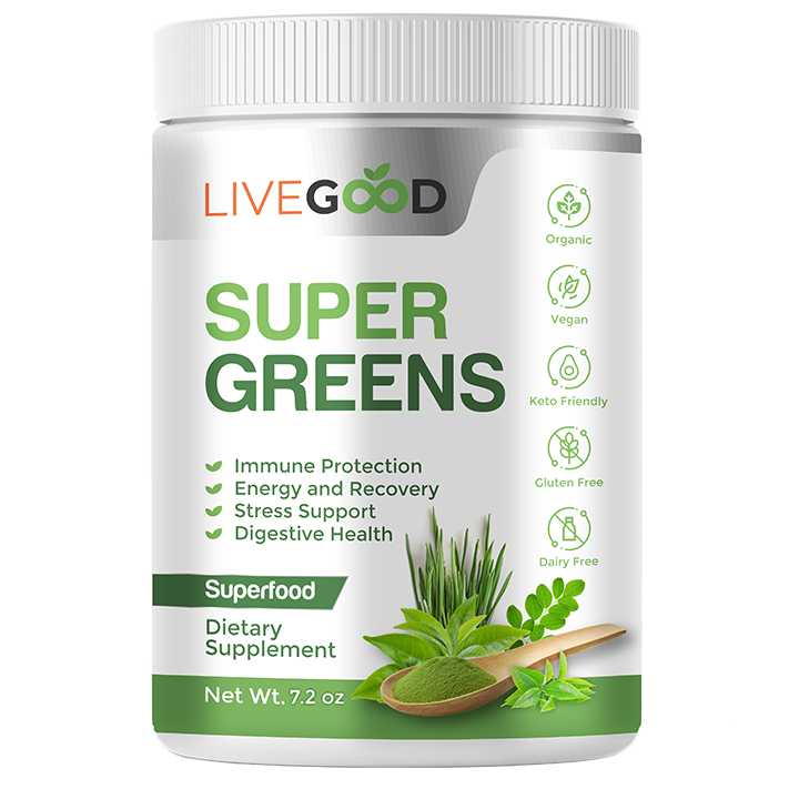 ORGANIC SUPER GREENS - DISPONIBLE EN HAITI