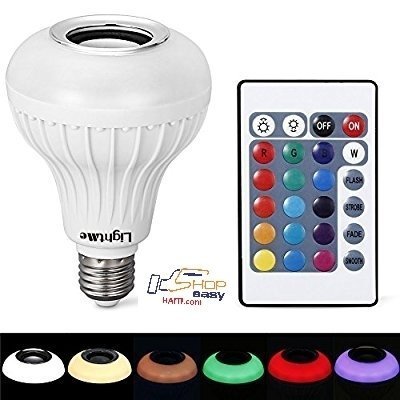 Smart Ampoule Speaker Bluetooth NON-RECHARGEABLE Music Bluetooth LED Light Buld