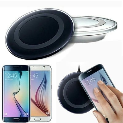 Chargeur WIRELESS BLANC Charger Stand S4 &amp; S5  Avec Adapter - LES MODELES PEUVENT VARIER