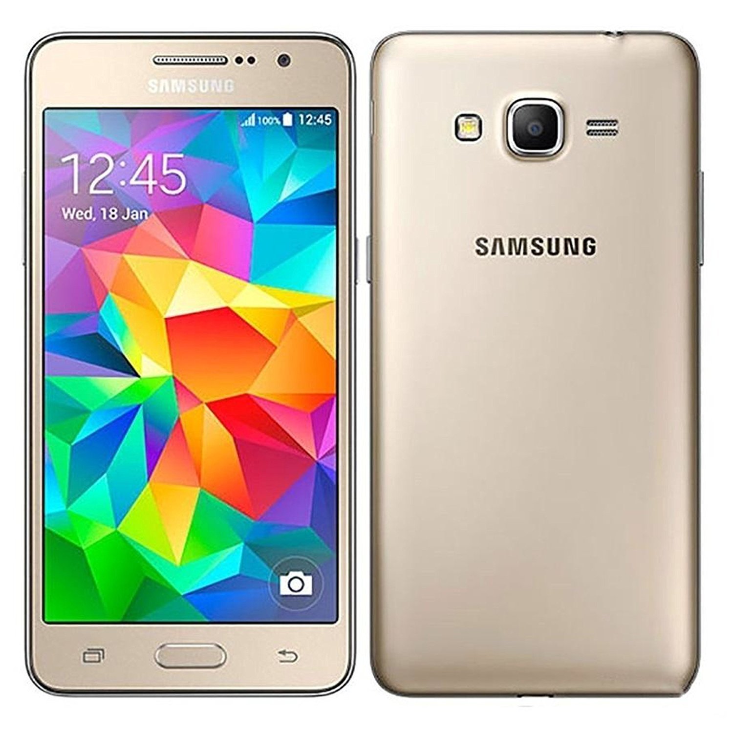 Samsung Galaxy Grand Prime Dual Sim Factory UNLOCKED Phone - GOLD (International Version) (PRECOMMANDEZ 50% DOWN)