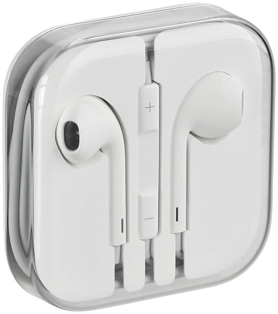 Headset Headphone Casque Ecouteur Ordinaire BLANC avec Cable - iPhone ou Android Earpiece Earphone