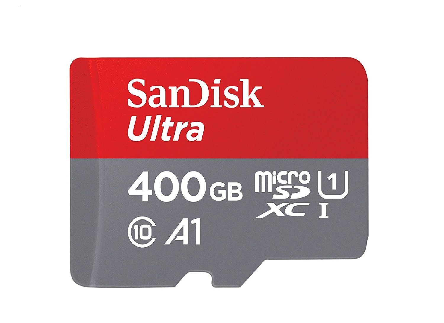 Memory Card SanDisk Ultra 400GB Micro SDXC UHS-I 400 GB Card avec Adapter - SDSQUAR-400G-GN6MA