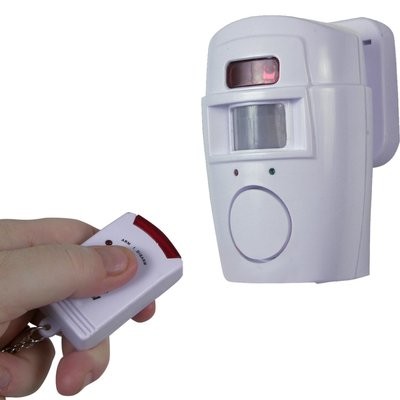 Alarme pour Maison ou Magasin avec Detecteur de Mouvement Telecommande (2 Remotes)
