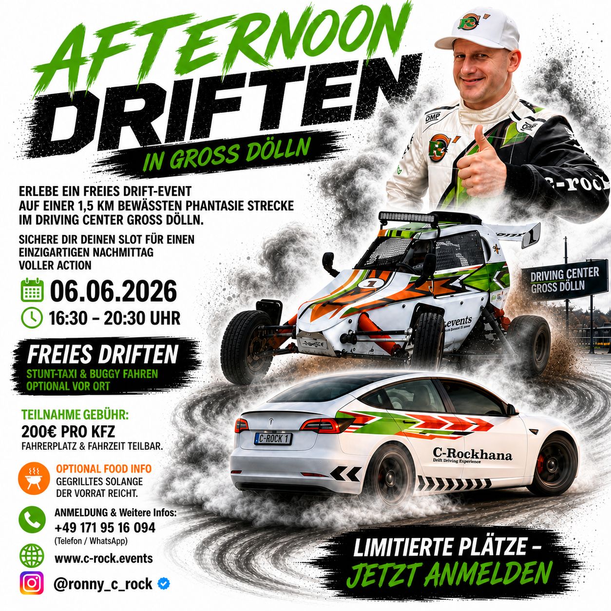 ? Eigenes Fahrzeug - bis zu 4h AFTERNOON DRIFTEN (Groß Dölln)