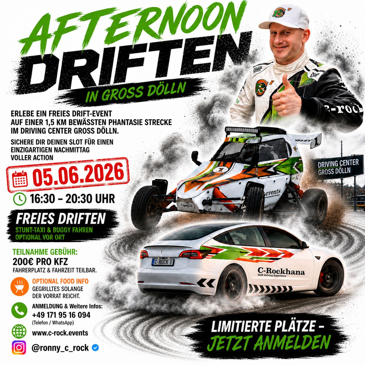 ? Eigenes Fahrzeug Teilbar - bis zu 4h AFTERNOON DRIFTEN (Groß Dölln)