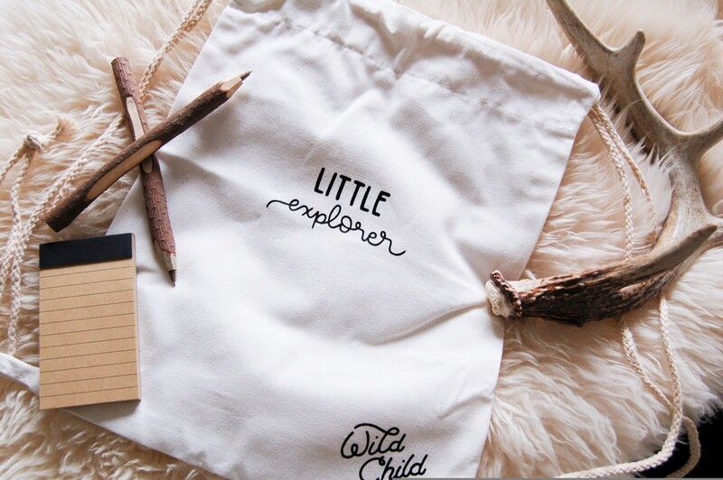Little explorer canvas backpack