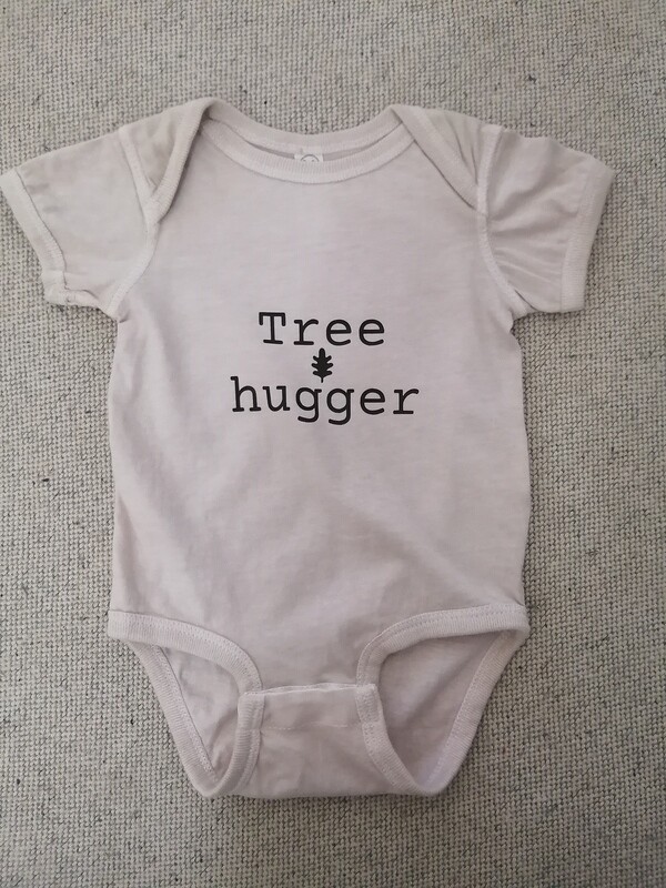 Tree hugger onsie