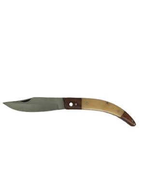 Couteaux pliants 2 "Coutellerie D'oC" avec manche en bois d'olivier 