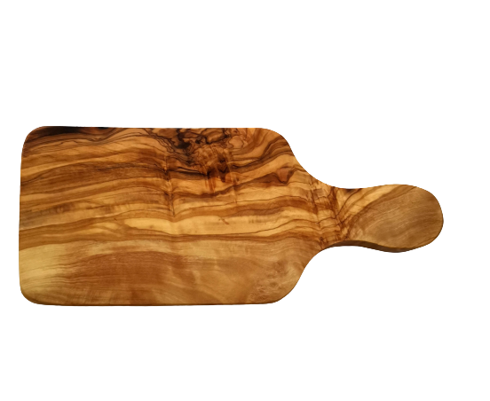 Planche à persil moderne en bois d'olivier artisanale (sans aucun traitement)