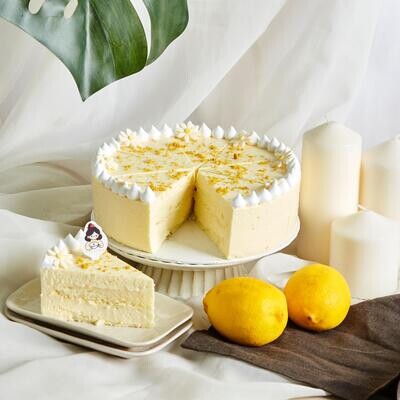 PRE-ORDER: Lemon Mousse Cake (Whole Cake)