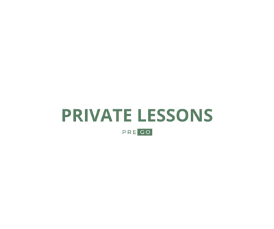 PRIVATE LESSONS