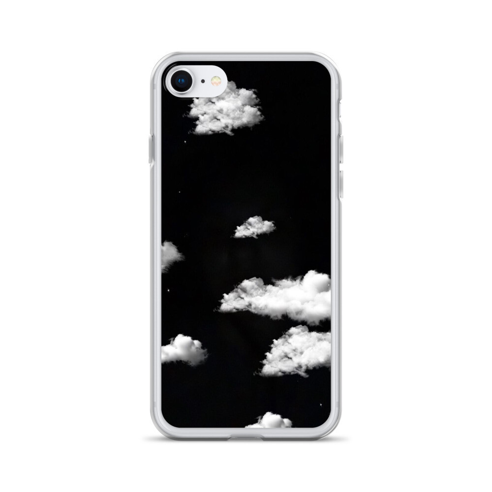 Black Cloudy iPhone Case