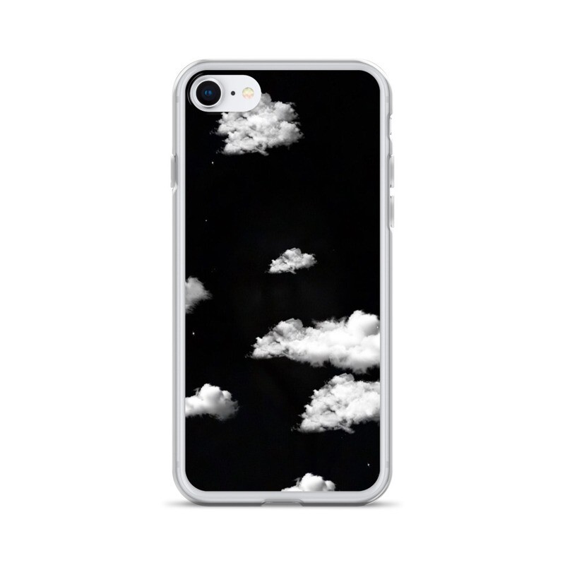 Black Cloudy iPhone Case