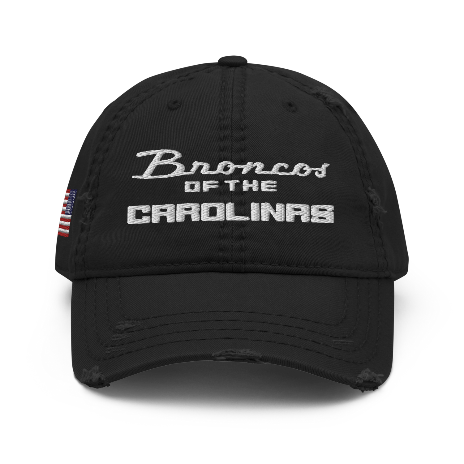 Bronco Club Distressed Dad Hat