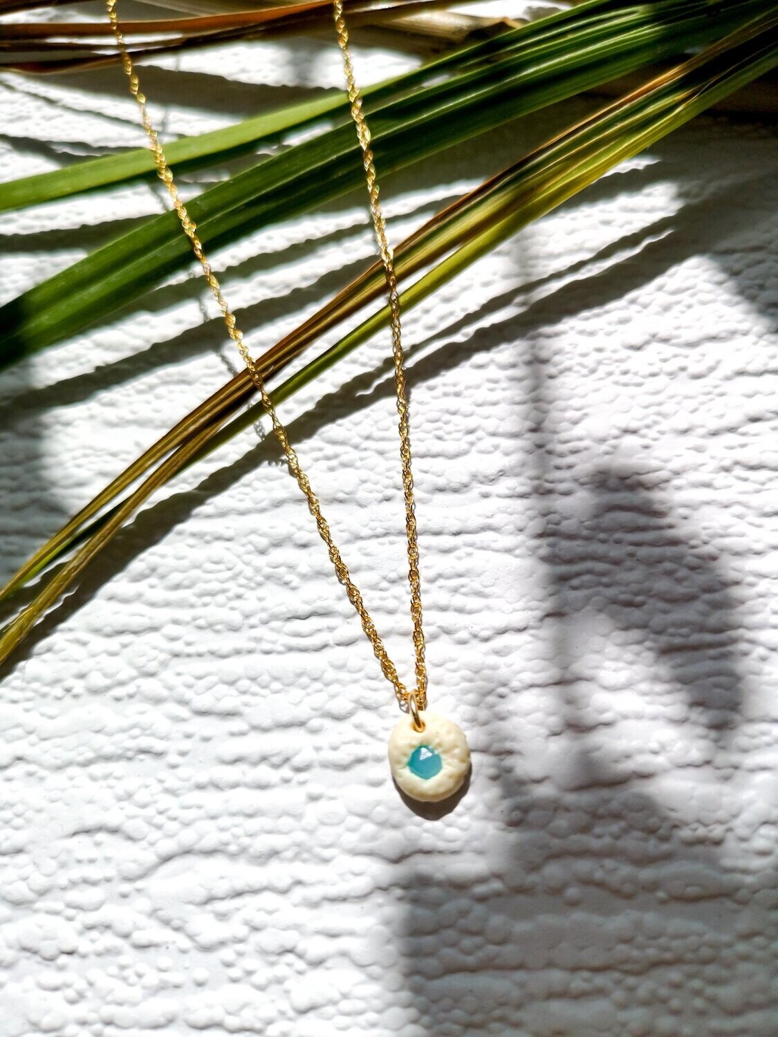Fushi Rose Cut Amazonite Necklace
