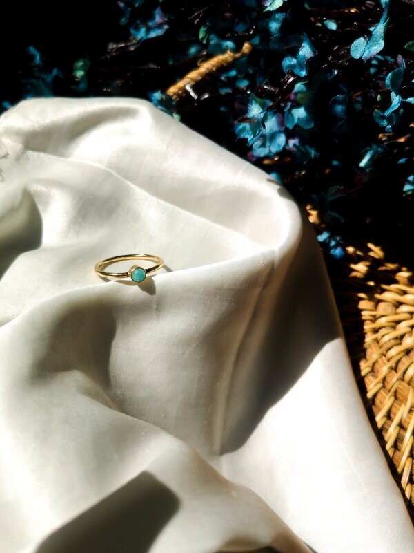 Fushi Amazonite Ring