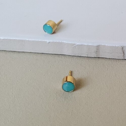 Fushi Amazonite Studs
