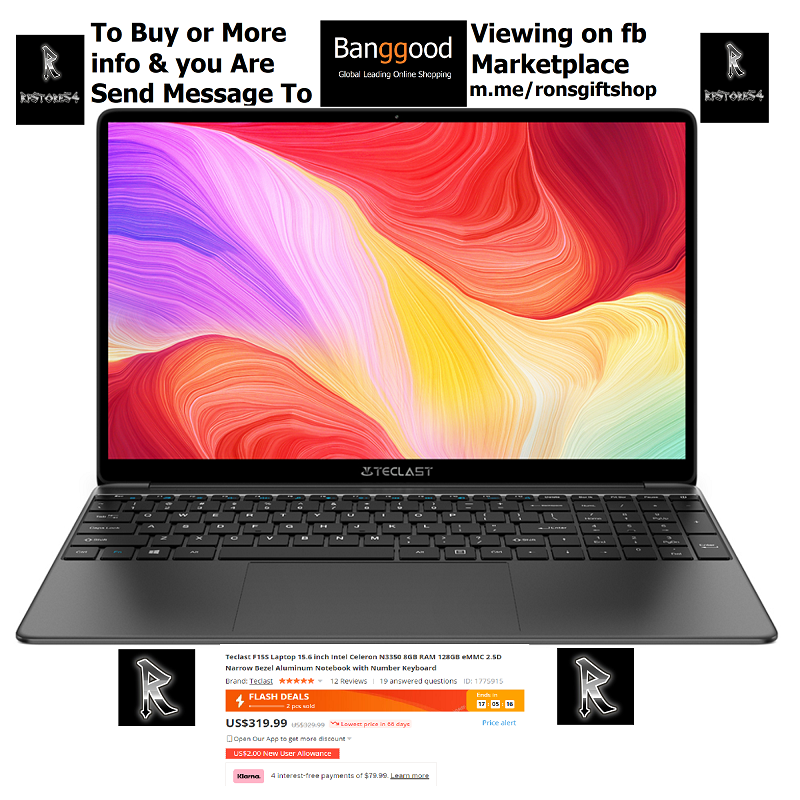 Teclast F15S Laptop 15.6 inch  LAPTOP
