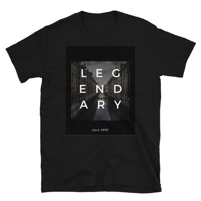 &quot;Leg End Ary&quot; text design Short sleeve T shirt 