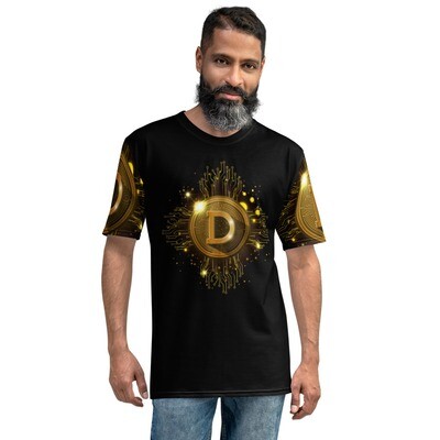 Dogecoin Cryptocurrency Men&#39;s T-shirt